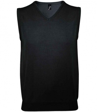 SOL'S 10591  Unisex Gentlemen Sleeveless Cotton Acrylic V Neck Sweater